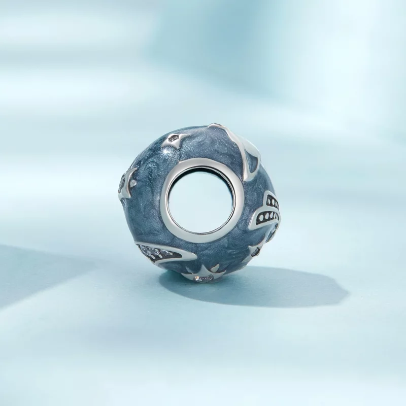 (image pour) Charm Pandora Style Galaxie Étoilée - SCC2368 - Afficher 3