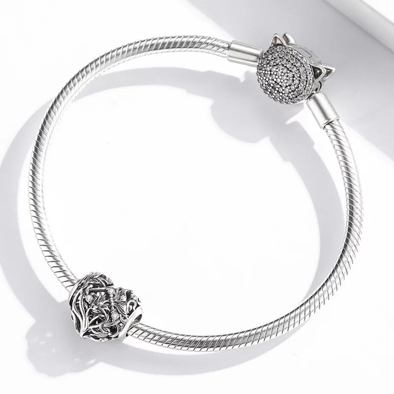 (image pour) Charm Pandora Style Jardin d'Amour - SCC2098 - Afficher 3