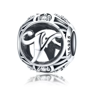 (image pour) Charm Pandora Style Lettre-V - SCC738-V