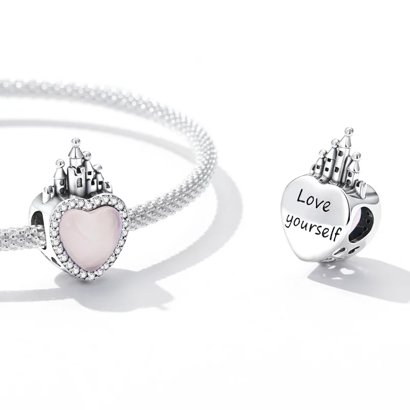(image pour) Charm Pandora Style Love Castle - SCC2207 - Afficher 4