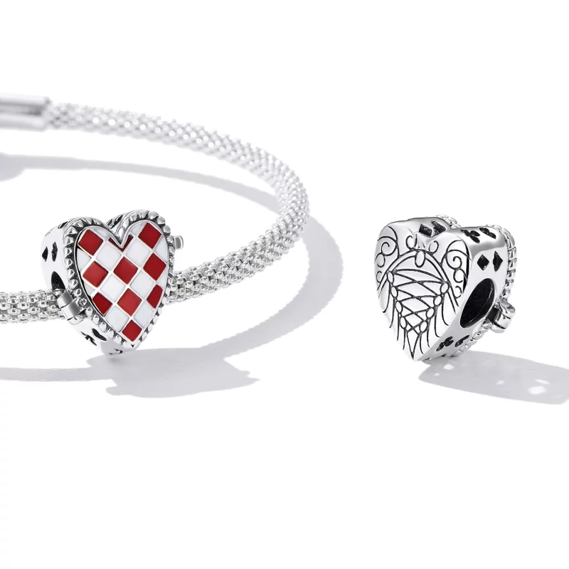(image pour) Charm Pandora Style Love Clock - SCC2245 - Afficher 4