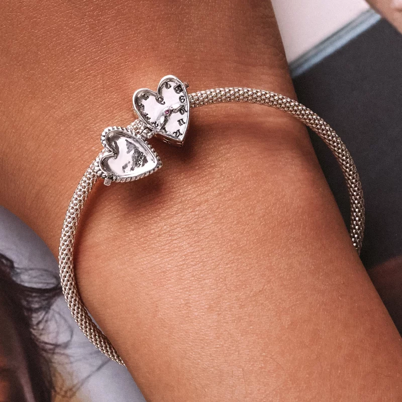 (image pour) Charm Pandora Style Love Clock - SCC2245 - Afficher 7