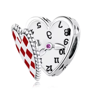 (image pour) Charm Pandora Style Love Clock - SCC2245