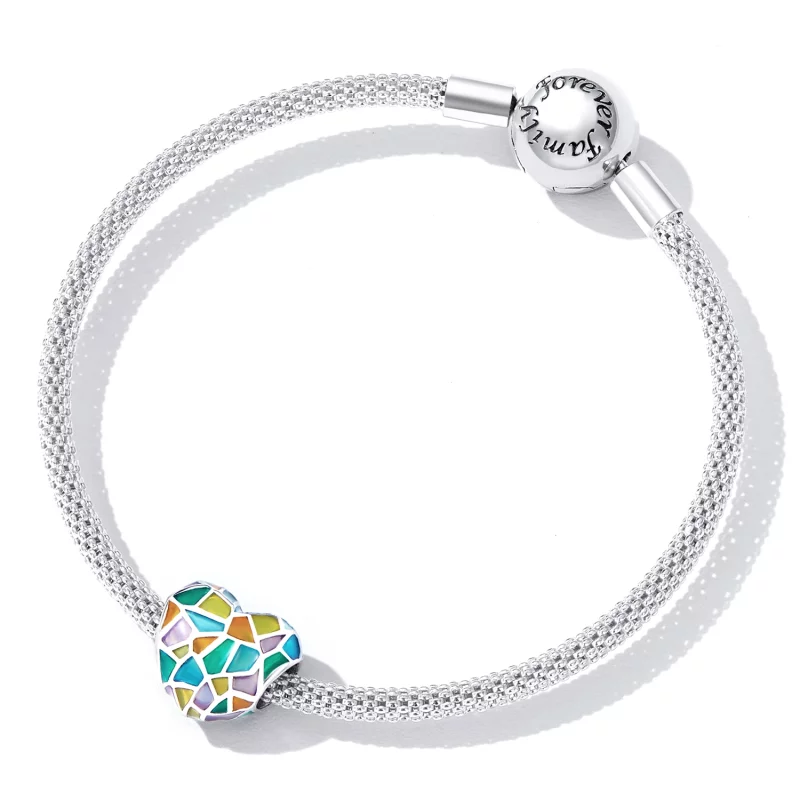 (image pour) Charm Pandora Style Love Window - SCC2266 - Afficher 4