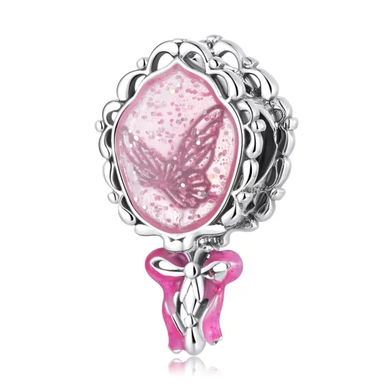 (image pour) Charm pandora style miroir de princesse - SCC2205