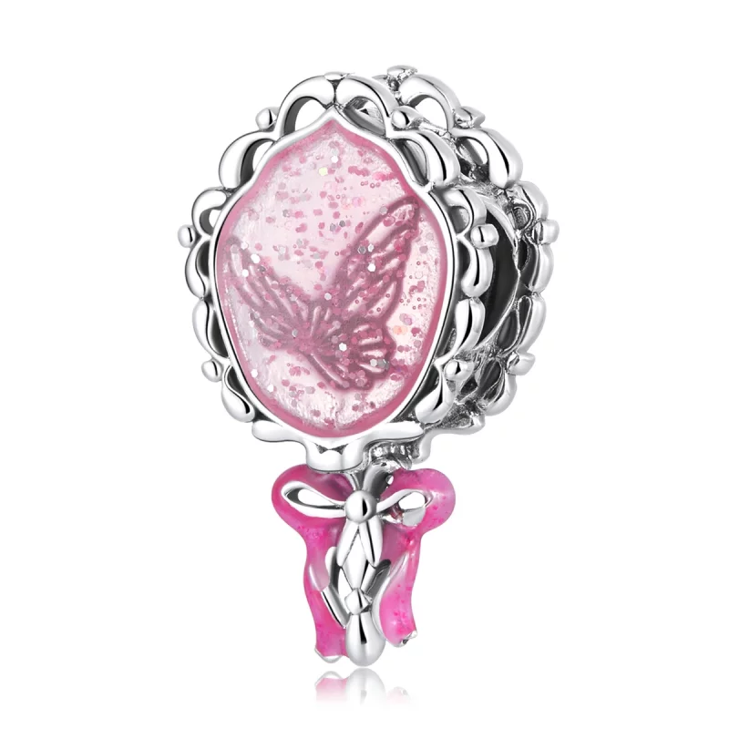 (image pour) Charm pandora style miroir de princesse - SCC2205