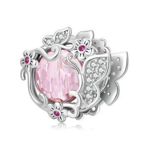 (image pour) Charm Pandora Style Papillons Volants - BSC552