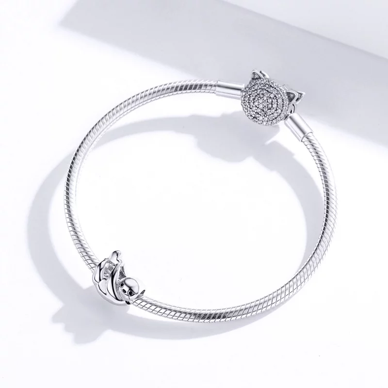 (image pour) Charm Pandora Style Petit Paresseux - BSC109 - Afficher 3