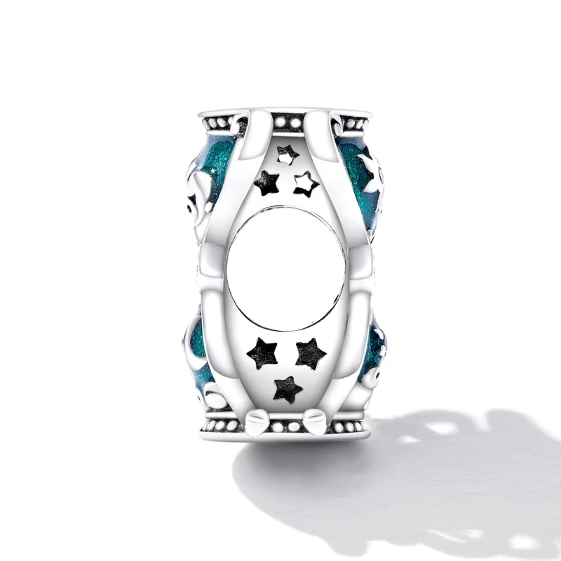 (image pour) Charm Pandora Style Sablier Soleil et Lune - SCC2265 - Afficher 3