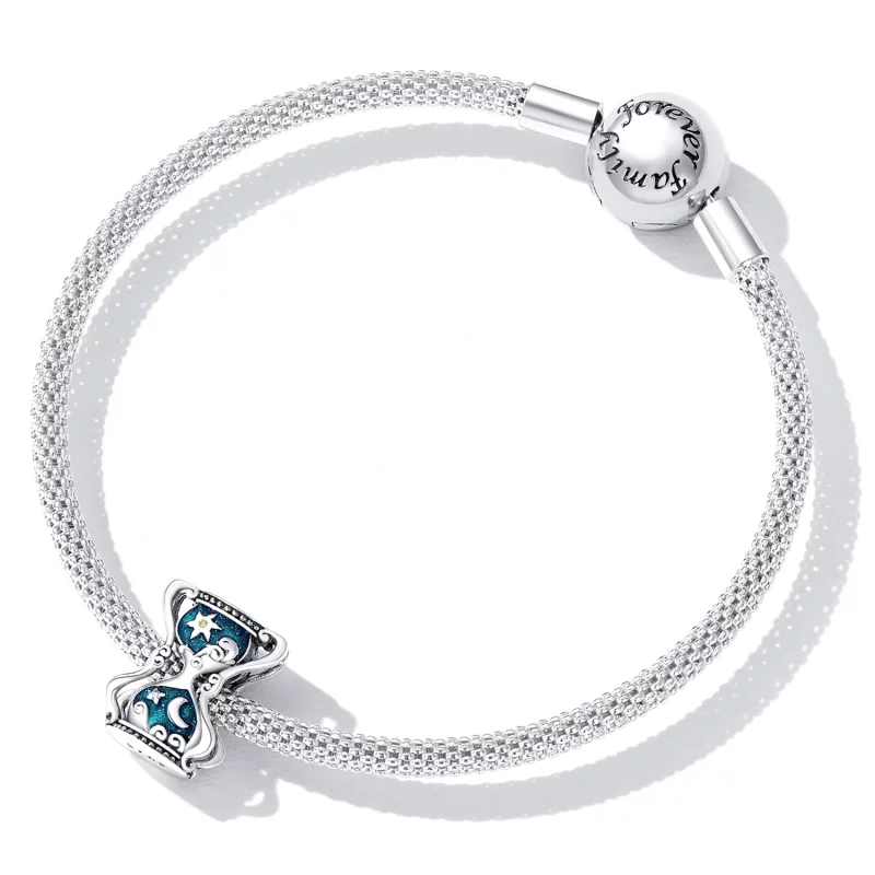 (image pour) Charm Pandora Style Sablier Soleil et Lune - SCC2265 - Afficher 4