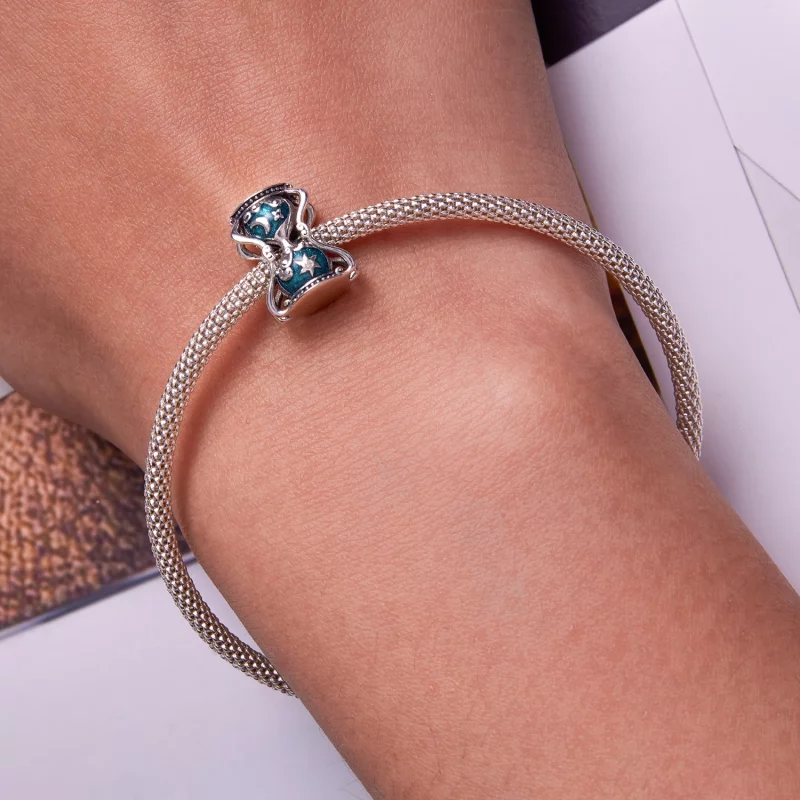 (image pour) Charm Pandora Style Sablier Soleil et Lune - SCC2265 - Afficher 6