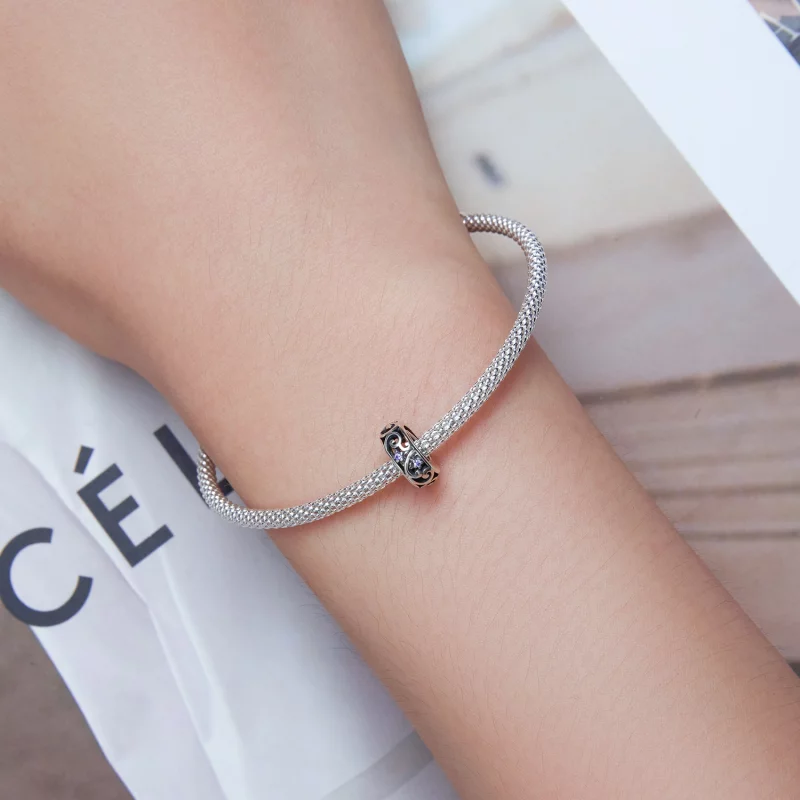 (image pour) Charm Pandora Style Streamer Spacer - BSC639 - Afficher 5