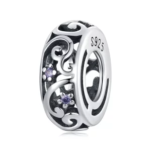 (image pour) Charm Pandora Style Streamer Spacer - BSC639