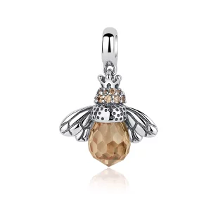 (image pour) Charm Pendant Style PANDORA abeille - SCC035