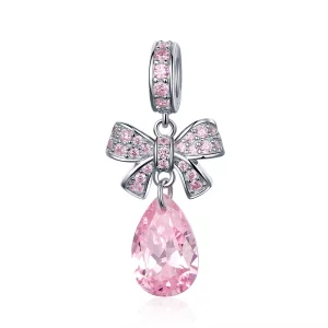 (image pour) Charm Pendant Style PANDORA Arc rose - SCC1074
