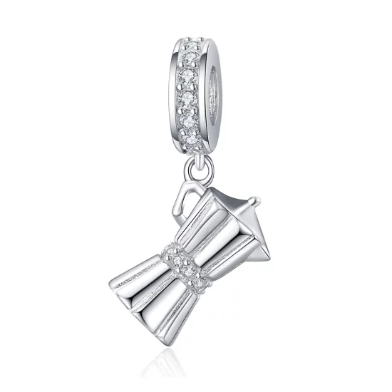 (image pour) Charm Pendant Style PANDORA Cafetière - SCC1287