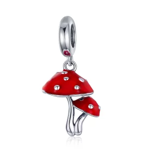 (image pour) Charm Pendant Style PANDORA Champignon - SCC1060