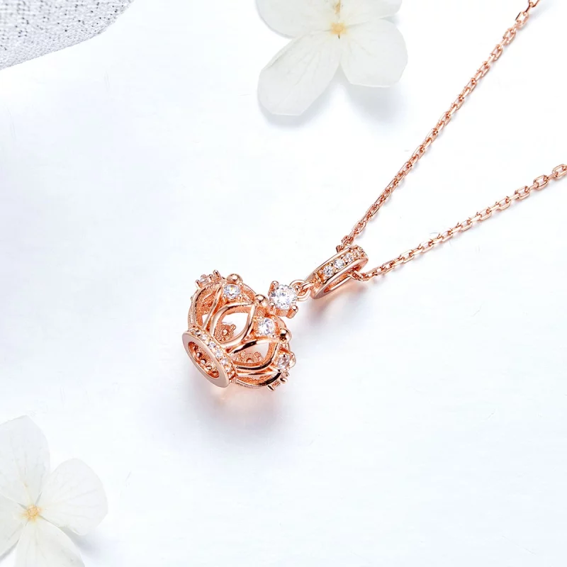 (image pour) Charm Pendant Style PANDORA Couronne royale - SCC1121 - Afficher 6