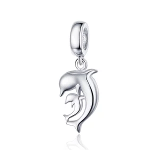 (image pour) Charm Pendant Style PANDORA Dauphin - SCC1206