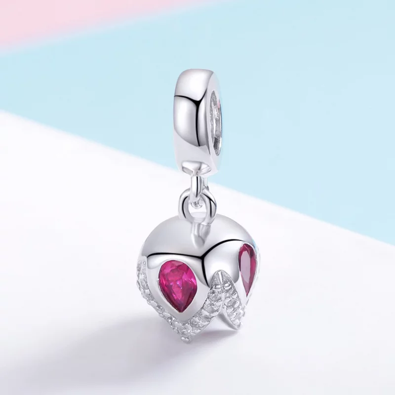 (image pour) Charm Pendant Style PANDORA Histoire de tulipe - SCC1027 - Afficher 3