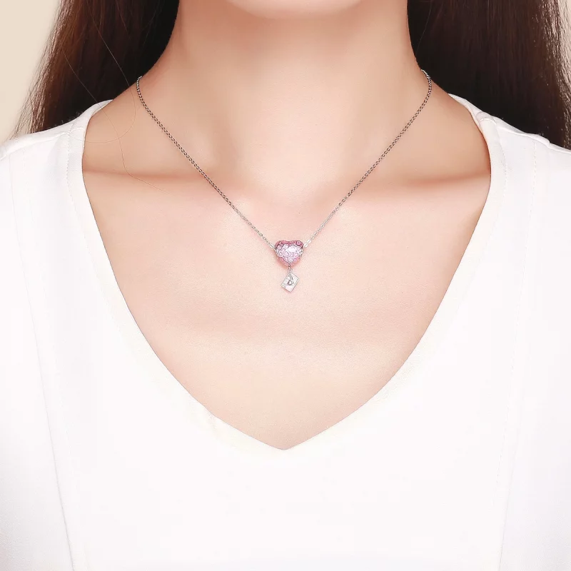 (image pour) Charm Pendant Style PANDORA Je t'aime lentement - SCC1080 - Afficher 3