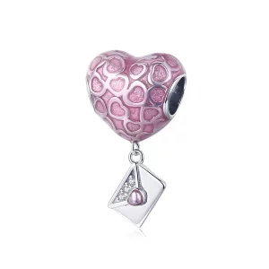 (image pour) Charm Pendant Style PANDORA Je t'aime lentement - SCC1080