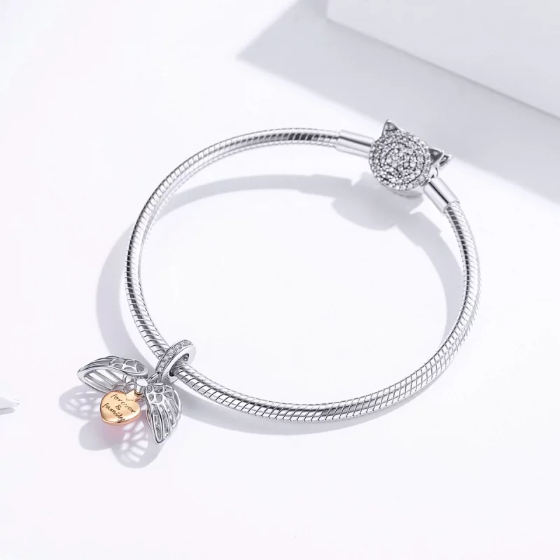(image pour) Charm Pendant Style PANDORA La famille pour toujours - SCC1299 - Afficher 6