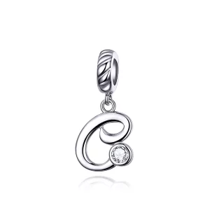 (image pour) Charm Pendant Style PANDORA Lettre C - SCC1183-C