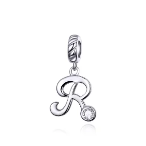 (image pour) Charm Pendant Style PANDORA Lettre R - SCC1183-R