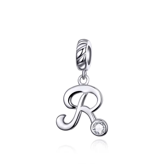 (image pour) Charm Pendant Style PANDORA Lettre R - SCC1183-R