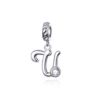 (image pour) Charm Pendant Style PANDORA Lettre U - SCC1183-U
