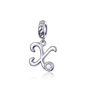 (image pour) Charm Pendant Style PANDORA Lettre X - SCC1183-X