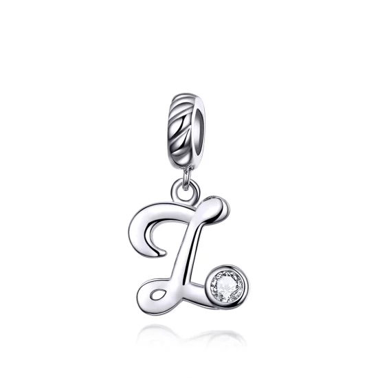 (image pour) Charm Pendant Style PANDORA Lettre Z - SCC1183-Z