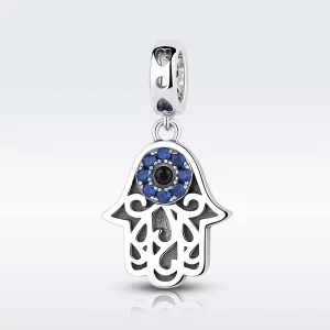 (image pour) Charm Pendant Style PANDORA Main Hamsa - SCC085