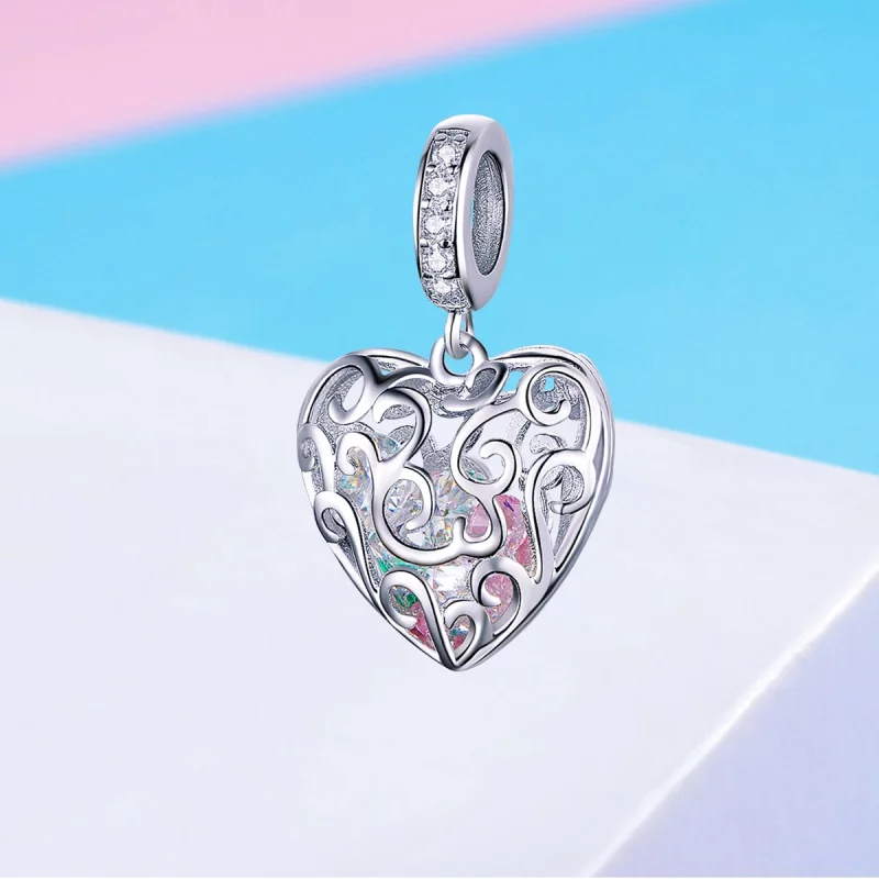 (image pour) Charm Pendant Style PANDORA Palpitation - SCC1126 - Afficher 7