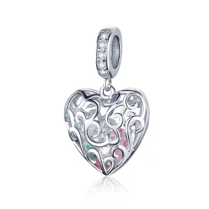 (image pour) Charm Pendant Style PANDORA Palpitation - SCC1126