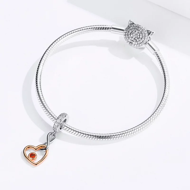 (image pour) Charm Pendant Style PANDORA Palpitation - SCC1239 - Afficher 6