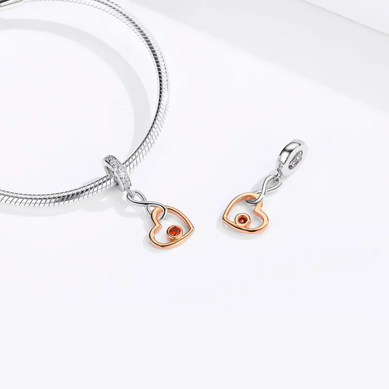 (image pour) Charm Pendant Style PANDORA Palpitation - SCC1239 - Afficher 7