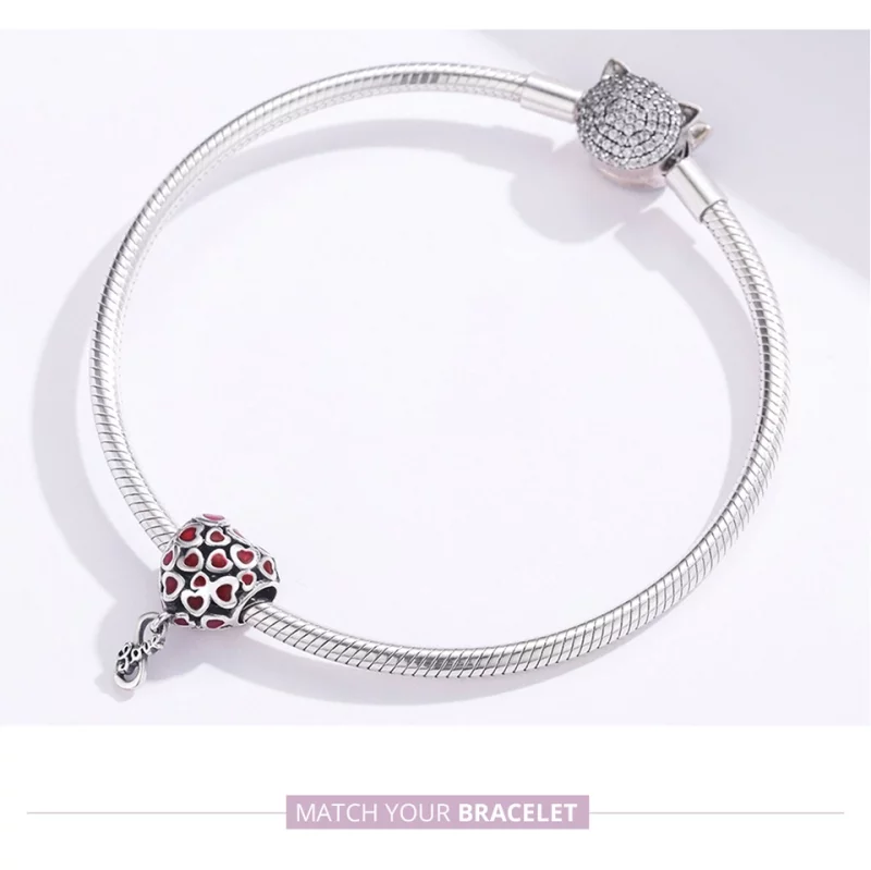 (image pour) Charm Pendant Style PANDORA sans fin - SCC1180 - Afficher 7