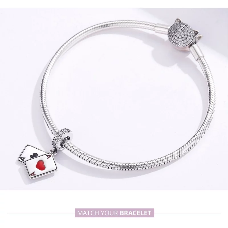 (image pour) Charm Pendant Style PANDORA Temps de jeu - SCC1172 - Afficher 7