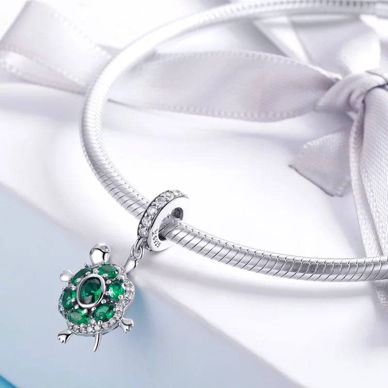 (image pour) Charm Pendant Style PANDORA Tortue - SCC1017 - Afficher 4
