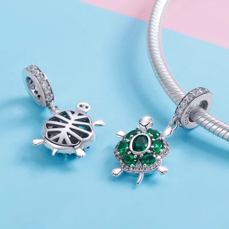 (image pour) Charm Pendant Style PANDORA Tortue - SCC1017 - Afficher 5