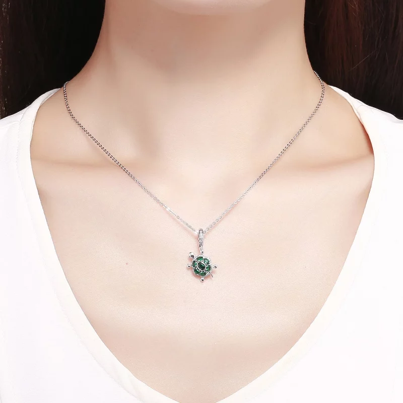(image pour) Charm Pendant Style PANDORA Tortue - SCC1017 - Afficher 6