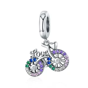 (image pour) Charm Pendant Style PANDORA Vélo - SCC1082
