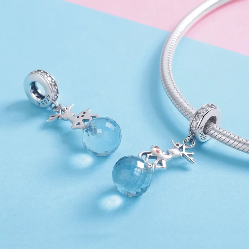 (image pour) Charm Pendant Style PANDORA Wapiti - SCC1010 - Afficher 4