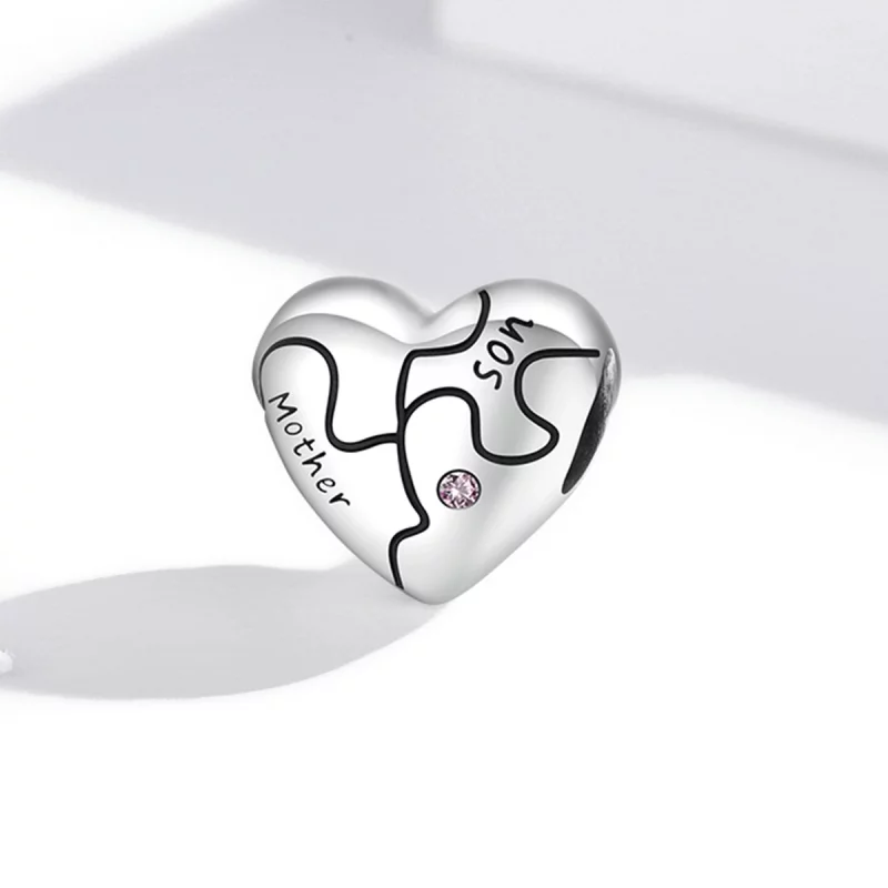 (image pour) Charm Puzzle d'Amour de style Pandora - SCC1976 - Afficher 2