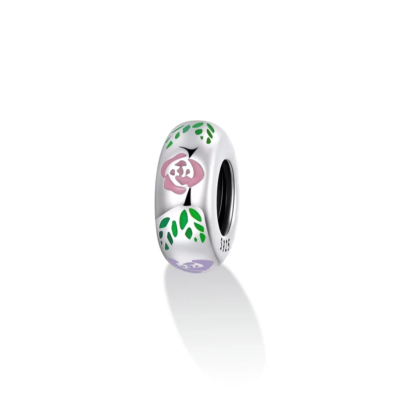 (image pour) Charm style fleur Doodle Pandora - BSC596 - Afficher 2