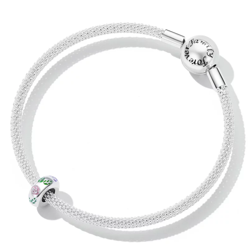 (image pour) Charm style fleur Doodle Pandora - BSC596 - Afficher 5