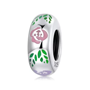 Charm style fleur Doodle Pandora - BSC596 (image pour) Charm style fleur Doodle Pandora - BSC596