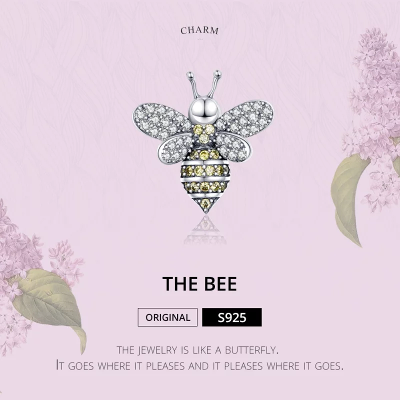(image pour) Charm Style PANDORA abeille - SCC1194 - Afficher 2
